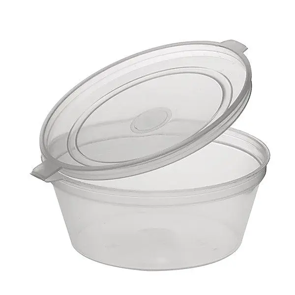 35ML ROUND SAUCE CONTAINER WITH LID