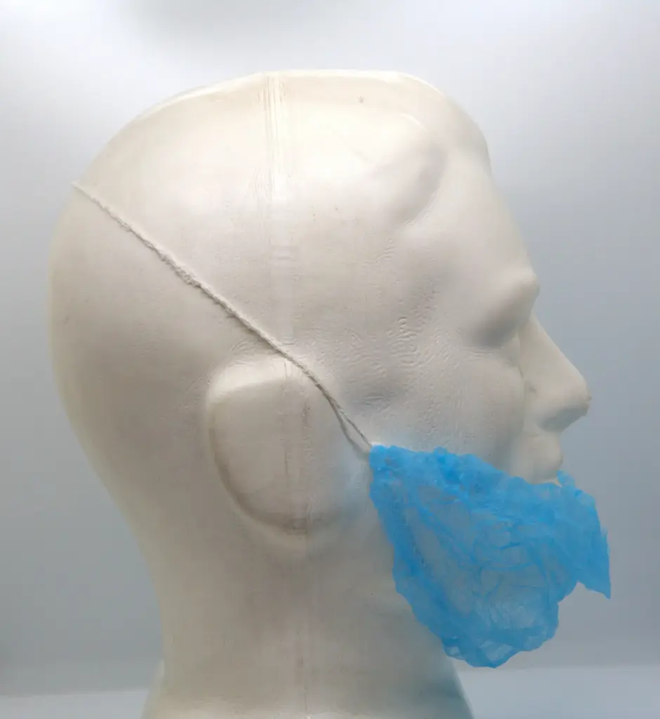 SC Non-Woven Beard Cover Blue