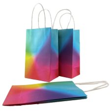 [465880] PARTYBAG PAPR BRIGHT R/BOW PK5