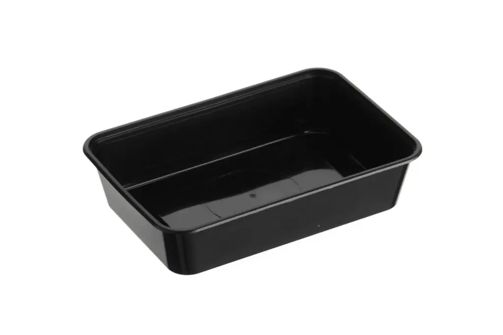 [REG 500B] G500ml Rectangular Container Black