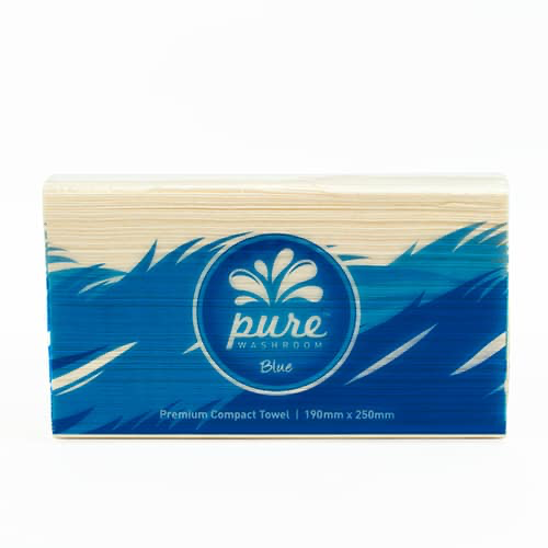[PWCTB-F] Pure Washroom Blue Range Premium Compact Hand Towel