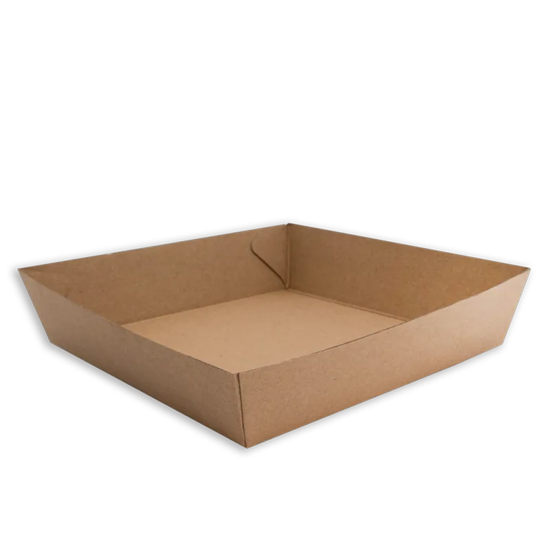 FSC Kraft Board Tray #2 178 x 178 x 45mm