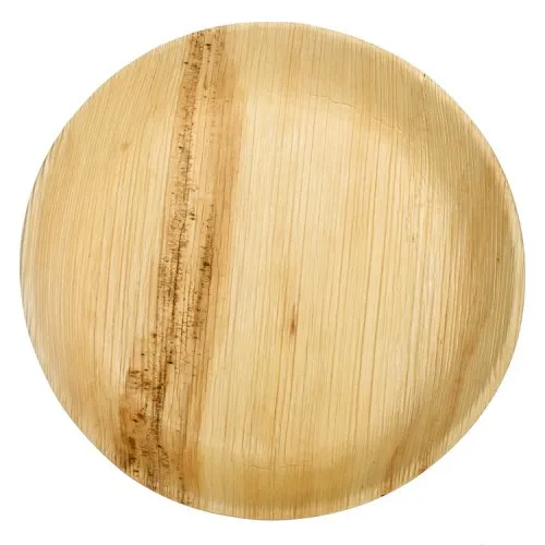 PALMLEAF ROUND PLATE 10"P10x10