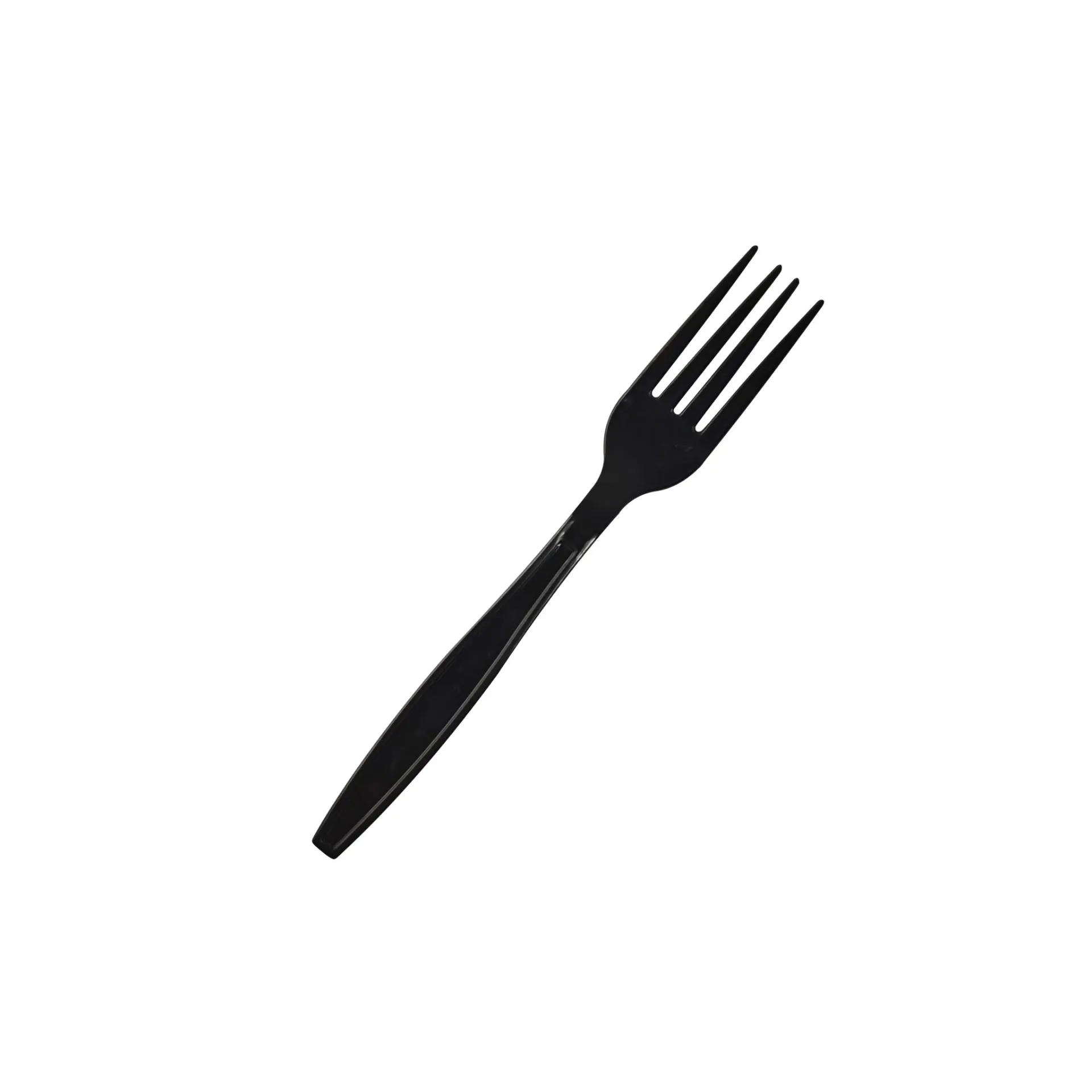 [REBKFORK20] Reusable Heavy Duty Fork Black Pk20