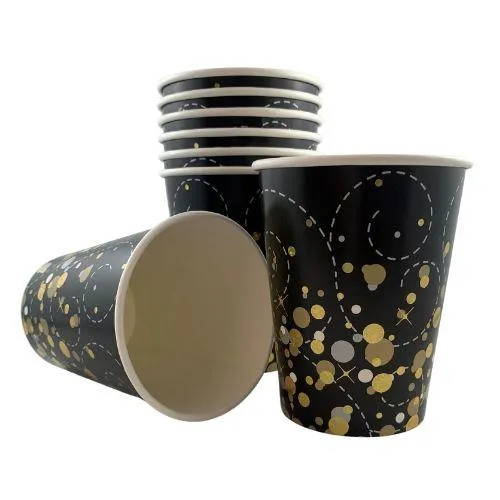 [OT635876] SPARKFIZZ BLKGLD 9oz CUP P8