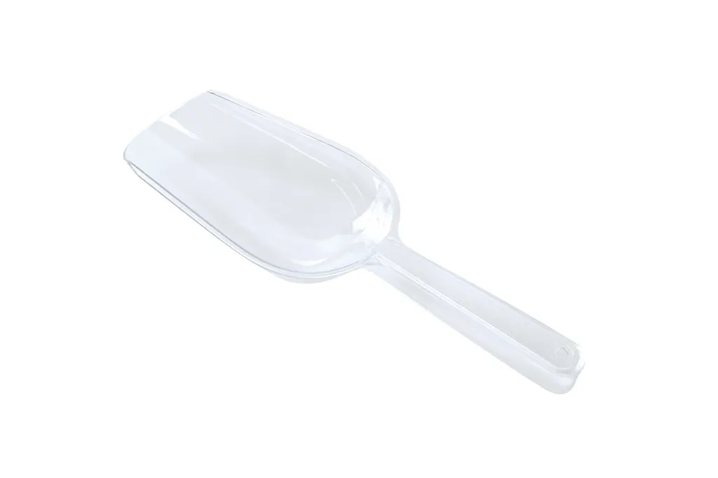 [JU1032] 230mm Clear Food Scoop Pk2 