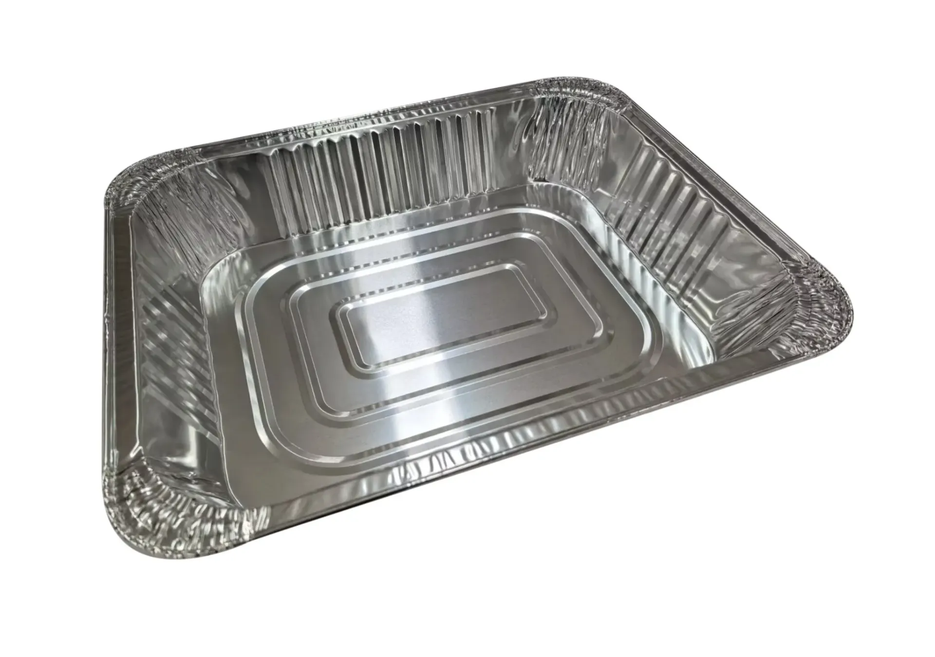 [AF026] 320mm x 250mm x 60mm Rectangular Foil Tray Pk10