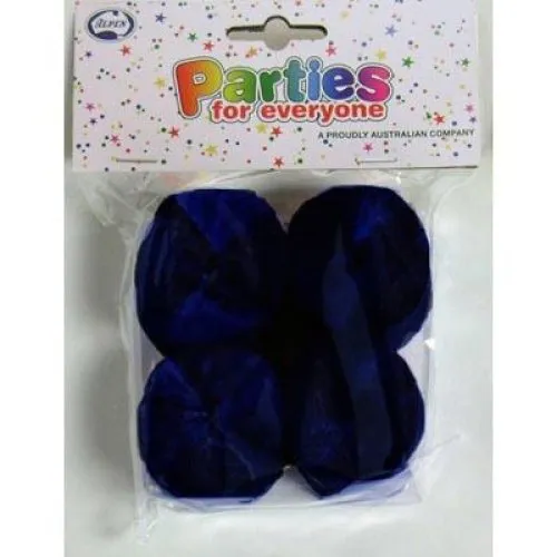 [510053] STREAMER P4 NAVY BLUE CREPE