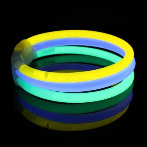 GLOW 8" TRI-COLOUR BRACELET P1