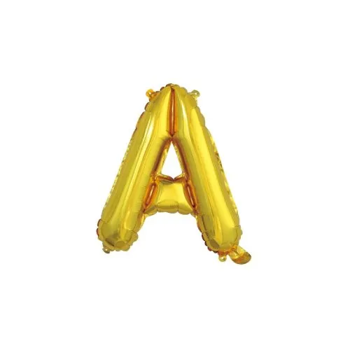 Foil Balloon 14" DECROTEX GOLD #A P1