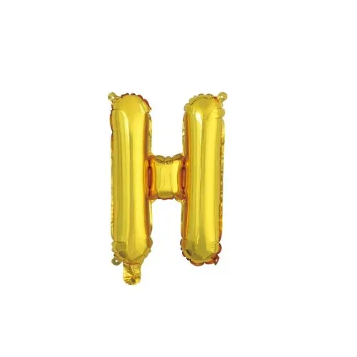 Foil Balloon 14" DECROTEX GOLD #H P1