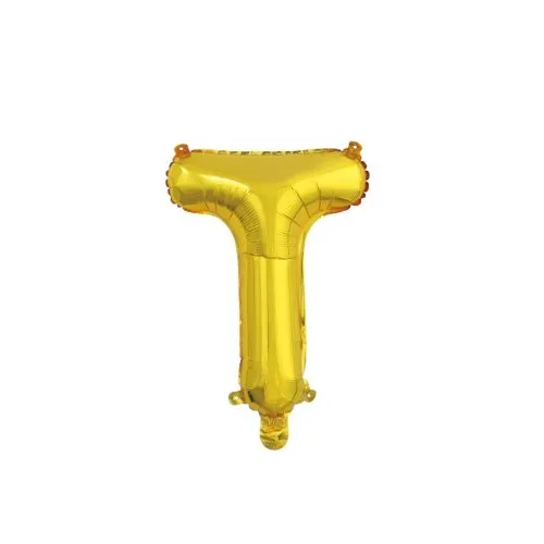 Foil Balloon 14" DECROTEX GOLD #T P1