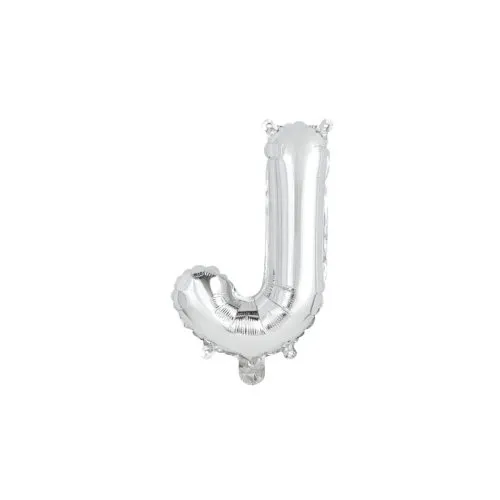 Foil Balloon 14" DECROTEX SILVER #J P1