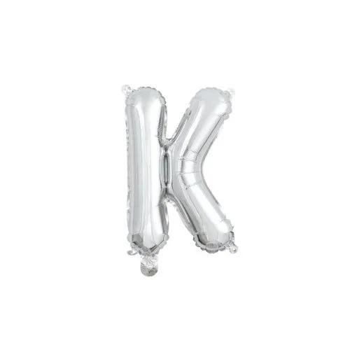 Foil Balloon 14" DECROTEX SILVER #K P1