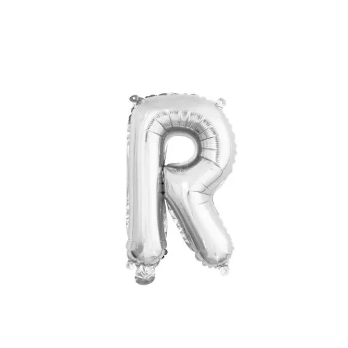 Foil Balloon 14" DECROTEX SILVER #R P1