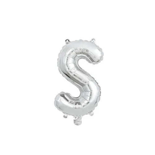 Foil Balloon 14" DECROTEX SILVER #S P1