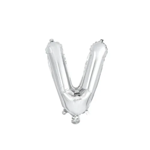Foil Balloon 14" DECROTEX SILVER #V P1