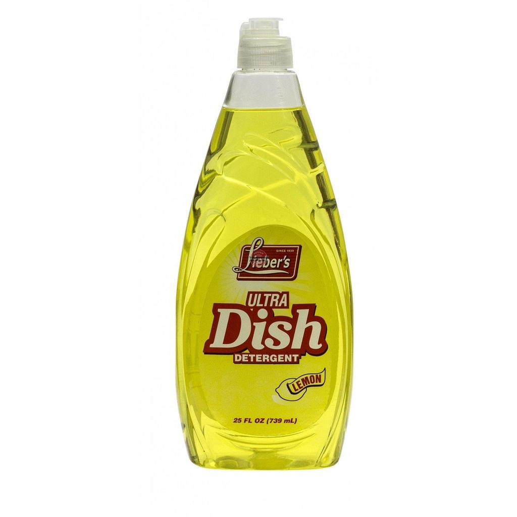 [LILL] LIEBERS DISHWASHING  LEMON LOTION x 12