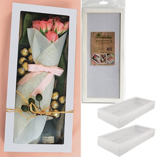 GRAZING BOX WHITE P2 LGE CTN12